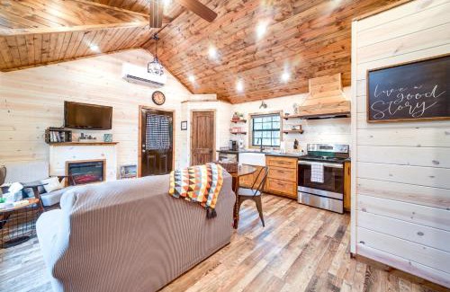 Blocker House | McAlester Vacation Rental with Private Hot Tub