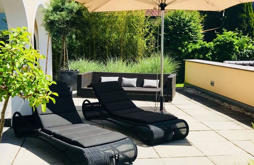 Kressbronn Apartment | Mediterranean Park Villa No. 3 Il Grande with large terrace