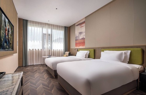 Lintong District Hotel | Meihao Lizhi Hotel (Xi'an Lintong Huaqingchi Subway Station Branch)