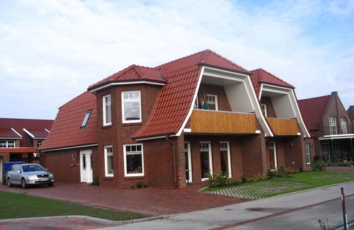 Norddeich Apartment | Memmertbalje 8, 200 m to the beach, WLAN, 2 bedrooms, max. 3 pers,