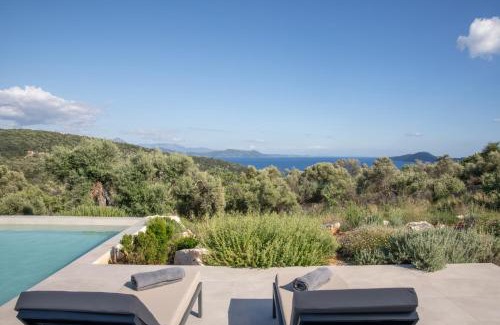 Meganisi Villa | Mesogi Villas, brand new modern, stylish villas, private pool, seaviews
