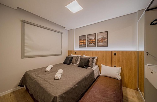Anita Garibaldi Apartment | MI502 Desfrute do conforto e privacide com sua Familia