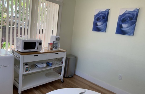 Coral Way Apartment | Miami Skyline Luxury Suite With Private Patio and Parking .