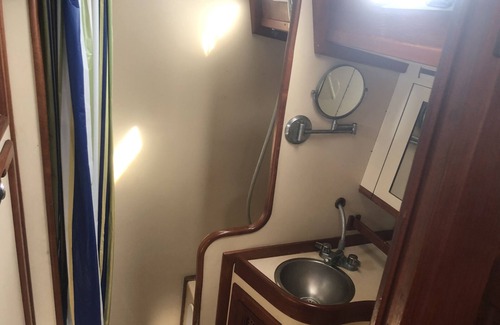 Historic Seaport Boat Rental | Miami Vice Sailboat Used For TV Series we moved out of the Perry Marina