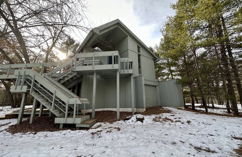 Frederic House | Mid-Century Upper Manistee River Getaway near Grayling