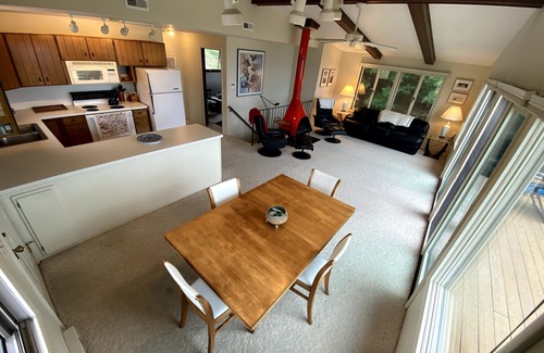 Montague Cottage | Midcentury Modern Beach Cottage w/100' of private sandy beachfront