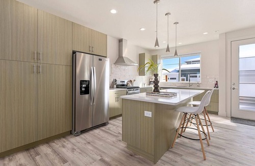 Old Town North House | Midcentury Oasis w/Patio Fireplace near Old Town