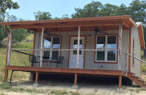 Ingram Cabin | Mimi's Mansion At Stacy Ranch, Cabin On 120 Acres Between Ingram & Hunt, Tx