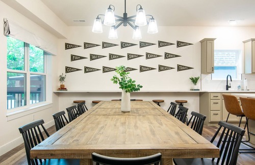 Hollister House | Mini Camp | Hot tub, Pool table, Dog-friendly, Indoor pool