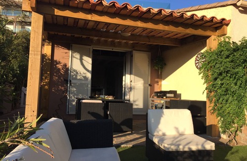 Santa Giulia Villa | Mini villa Lilas SEA VIEW 4 sleeps bay Santa Giulia BEACH 800m walk