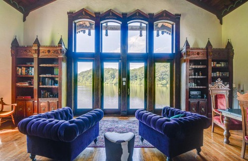 Saint Mary House | Missouri Castle with Private Lake, Pool and 100 Acres!