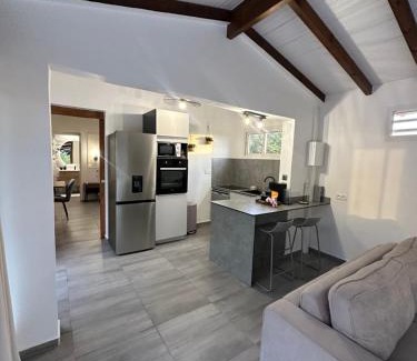 Saint-Francois Villa | Mk Lodges - Villa Privée et Discrète Piscine Coucher de soleil