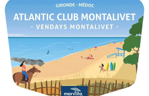 Vendays-Montalivet House | Mobil Home 6 Personnes Camping 5 étoiles Montalivet