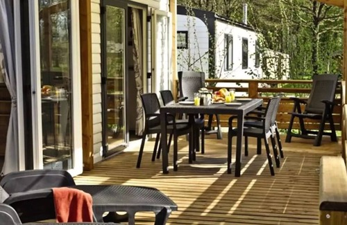 Wijckel House | Mobil-home | Premium | 3 Bedrooms | 6/8 persons | Raised terrace