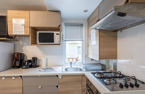 Saint-Jean-de-Monts RV Rental | Mobile Home with 3 Bedrooms, Shared Pool and Private Terrace