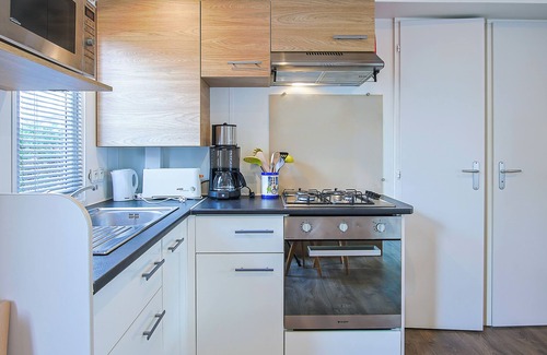 Saint-Jean-de-Monts RV Rental | Mobile Home 'Mobilhome Camping Bois Masson' with Shared Pool and Private Terrace