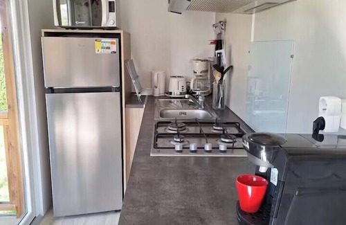 Saint-Arnoult Ski Chalet | Mobile home with shared pool in Saint-Arnoult