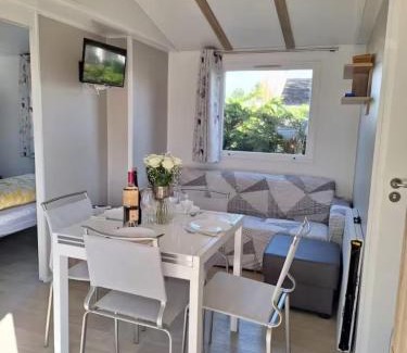 Saint-Arnoult Ski Chalet | Mobile home with shared pool in Saint-Arnoult