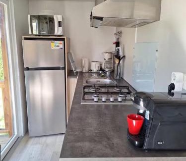 Saint-Arnoult Ski Chalet | Mobile home with shared pool in Saint-Arnoult