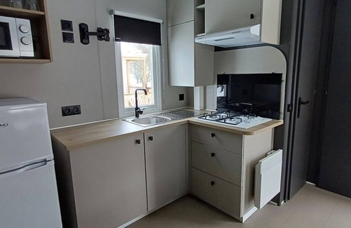 Langogne House | Mobile home with terrace 2 bed, Langogne