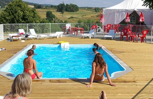 Langogne House | Mobile home with terrace 2 bed, Langogne