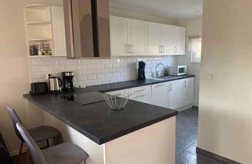 Fjalkinge Apartment | Modern 1-Bedroom Apartment for 6 Near Kristianstad