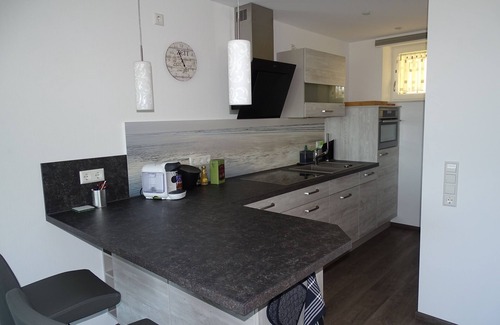 Markdorf Condo | Modern 1-bedroom apartment with mountain views and indoor pool