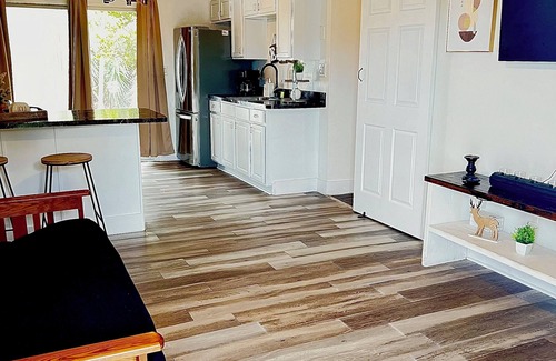 Port Saint Lucie House | Modern 1-bedroom house in Port St. Lucie with brand new marble shower and pool!