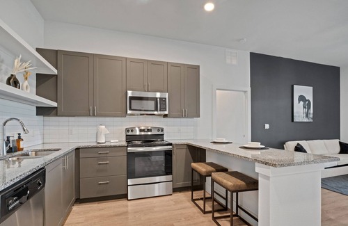 Pflugerville Apartment | Modern 2 Bd/2 bath apartment - 3 beds - parking, pool, gym, desk