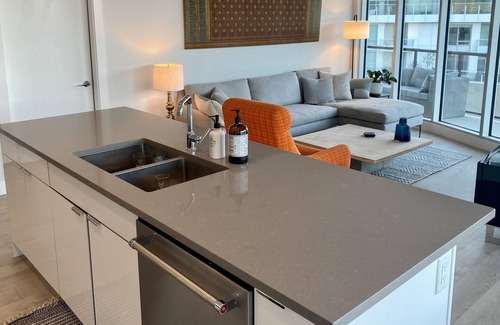 Cultural District Condo | Modern 2 Bed Condo - Steps From The Lake