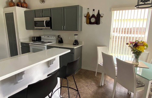 Crescent Lakes Villa | Modern 5 bedroom villa with private pool/lake view/30 mins from Disney