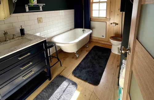 Boonville Cabin | Modern Adirondack 2br cabin on 58 private acres