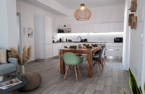 Capo d'Orlando Apartment | Modern apartment with sea views, top furnishings and private parking space