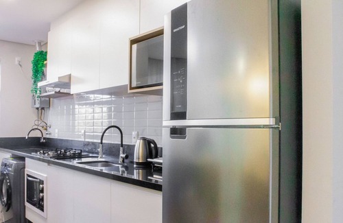 Alto Ribeirao Apartment | Modern Apartment With Pool and Barbecue Crr201