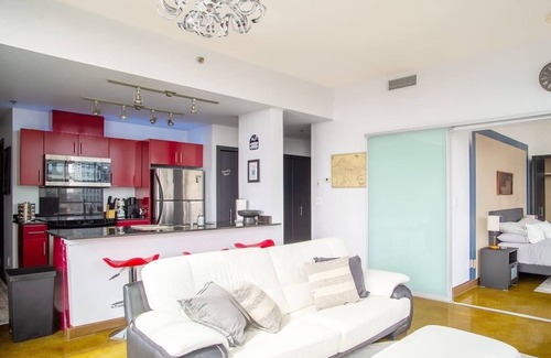 Beltline Apartment | Modern Beltline Escape Sky-High Views DT Views