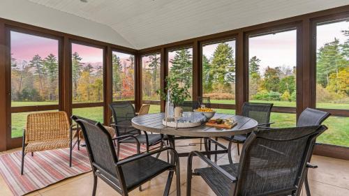 Stockbridge House | Modern Berkshires Farmhouse w Porch Fireplace Views Beaver Creek by AvantStay