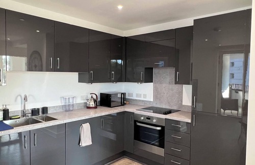 Wembley Park Apartment | Modern Brand New Large Flat | Balcony Stadium View