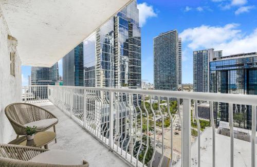 Brickell Apartment | Modern Brickell Condo with Prime City Views