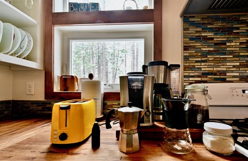 Mineral Cabin | Modern-Chic Cozy Cabin just 10 miles to Lassen! Snowshoes, EV Charging.