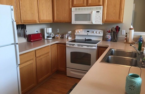 Manistee Condo | Modern Condo w/Harbor views and Community Pool