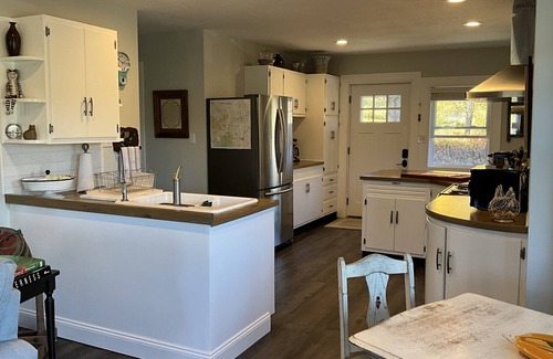 Black Creek Cottage | Modern cottage located in 250 private acres Pond Fishing Hiking Fire Pit