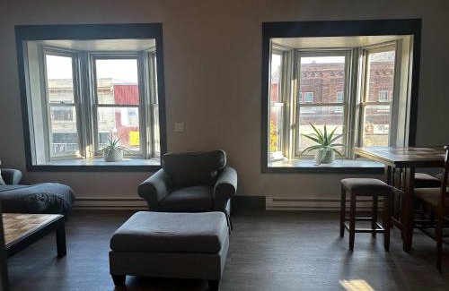 International Falls Apartment | Modern Downtown Retreat