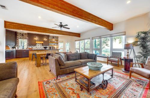 Canyon Lake House | Modern Fischer House with Deck, Fire Pit and Hot Tub!