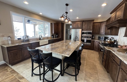 Broadmoor House | Modern Home, 3 Family Rooms, 3 Decks, 1 Mile from Broadmoor, 500’ above CoS.
