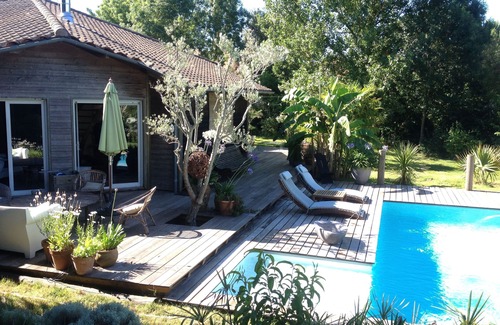 Vallesvilles House | Modern house - wood frame - near Toulouse