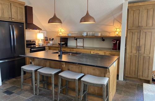 Gravois Mills House | Modern Lakefront Escape with Chic Interior Design and Private & Spacious in Dock