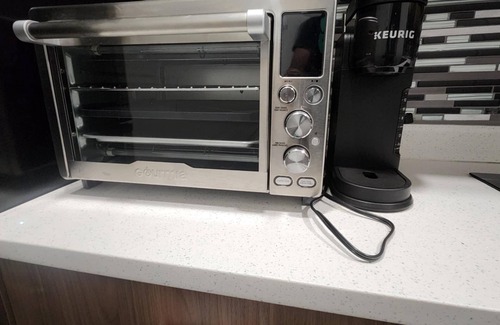 Northeast Edmonton Apartment | Modern luxury private suite w/modern bar, cozy washroom and bedroom -no stairs