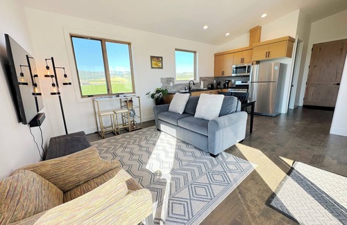Driggs House | Modern Mountain Guest House Getaway near Driggs