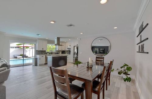 Deerfield Beach House | Modern open floor plan, 3-bedroom home, with pool and updated amenities