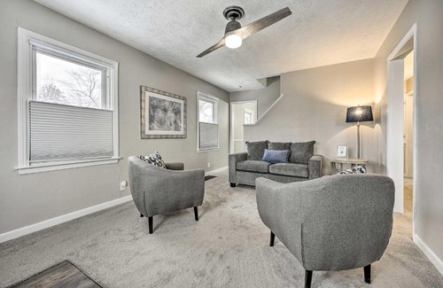 South Bend House | Modern South Bend Getaway about 3 Mi to Downtown